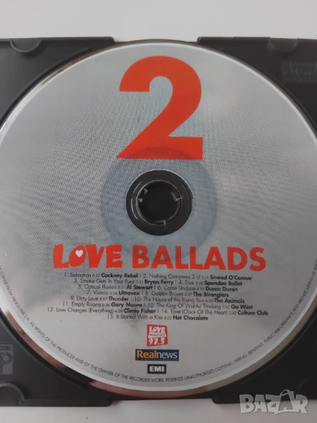 LOVE BALLADS  - оригинален диск компилация любовни балади, снимка 1