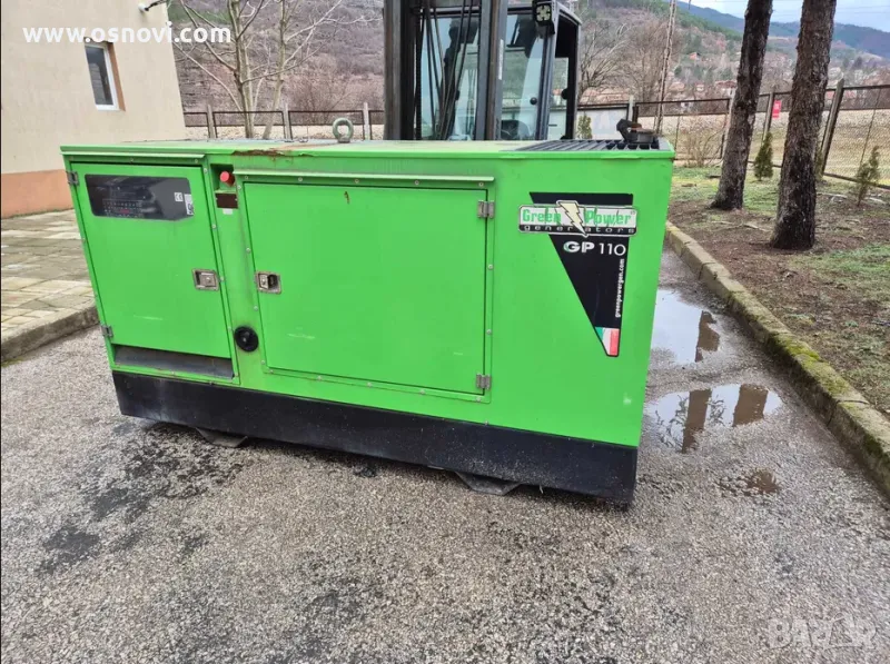 Tрифазен дизелов генератор Green Power GP 110, 97 kVA, снимка 1