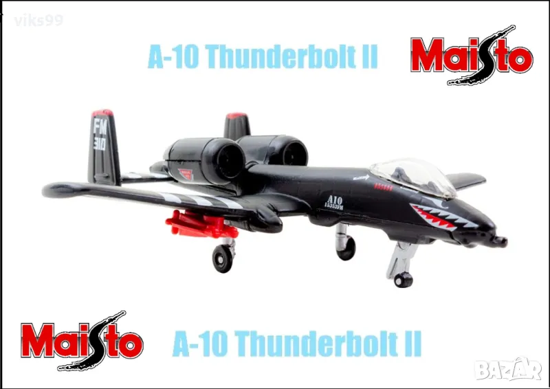 Maisto Forces Sky Squad A-10 Thunderbolt II, снимка 1