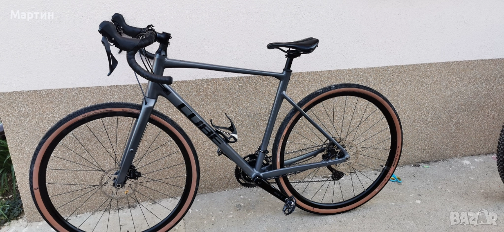 Алуминиев велосипед 28 цола Gravel CUBE NUROAD колело гравел, снимка 1