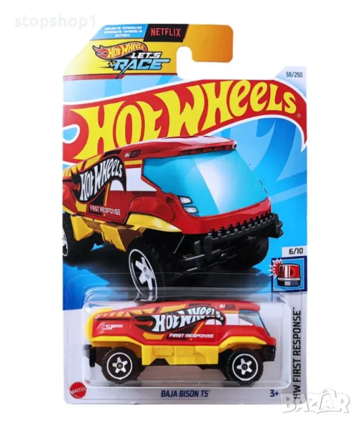 Hot Wheels HW FIRST RESPONSE - Baja Bison T5, снимка 1