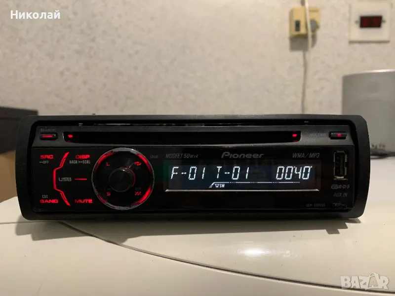 Авто Cd Pioneer USB, снимка 1