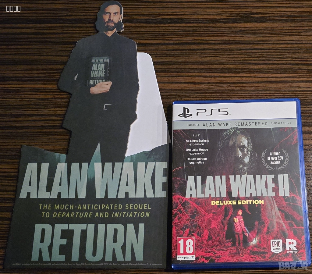 Alan Wake 2 - Deluxe Edition (PS5), снимка 1