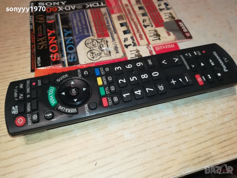 PANASONIC TV/DVD REMOTE CONTROL-SWISS 2208251336, снимка 1
