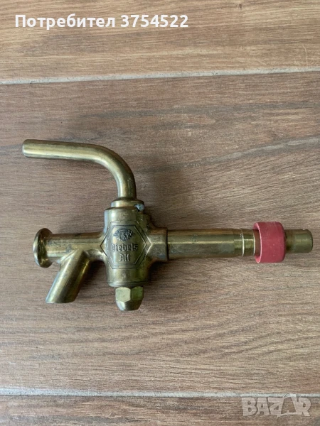 Месингов кран за бъчви, снимка 1