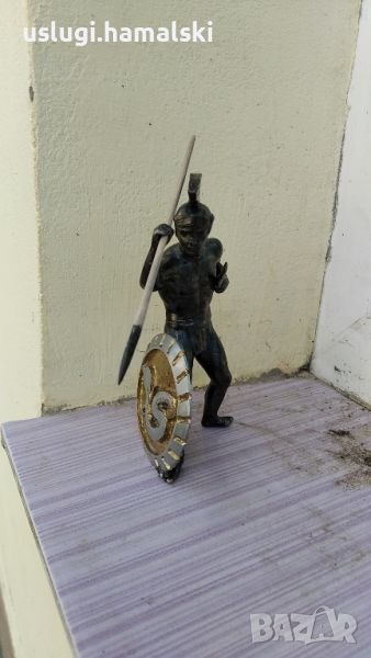 Статуетка/фигура гръцки воин, снимка 1