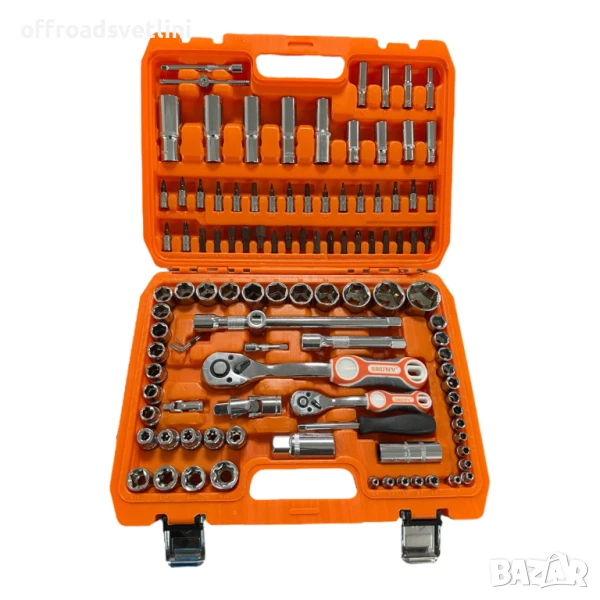 Професионален Гедоре куфар 108 части - За майстори и професионалисти, снимка 1