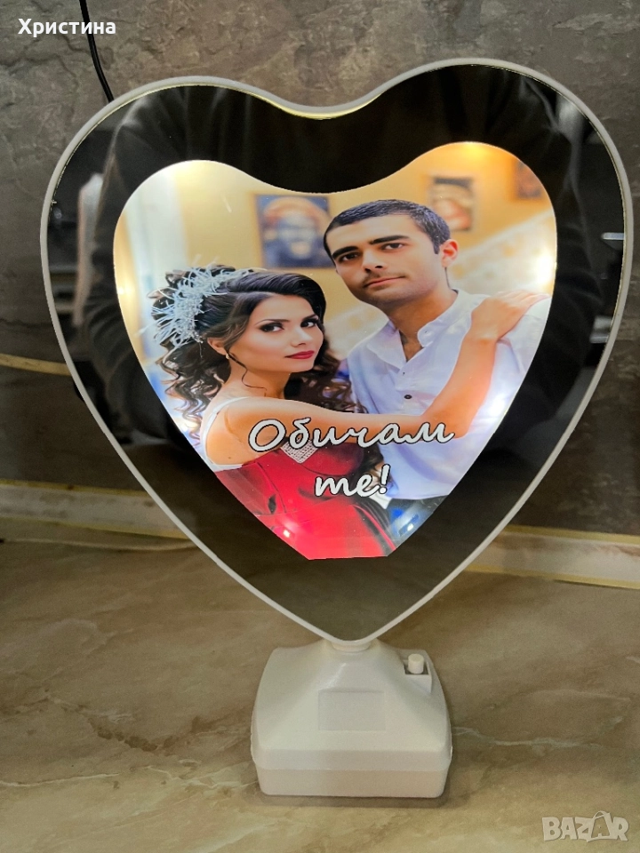 Магическо лед огледало с ваша снимка, снимка 1