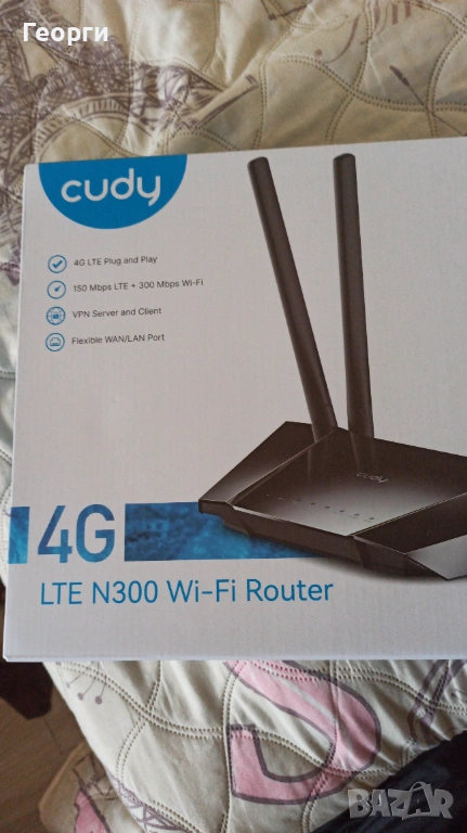 Рутер cudy LTE, снимка 1