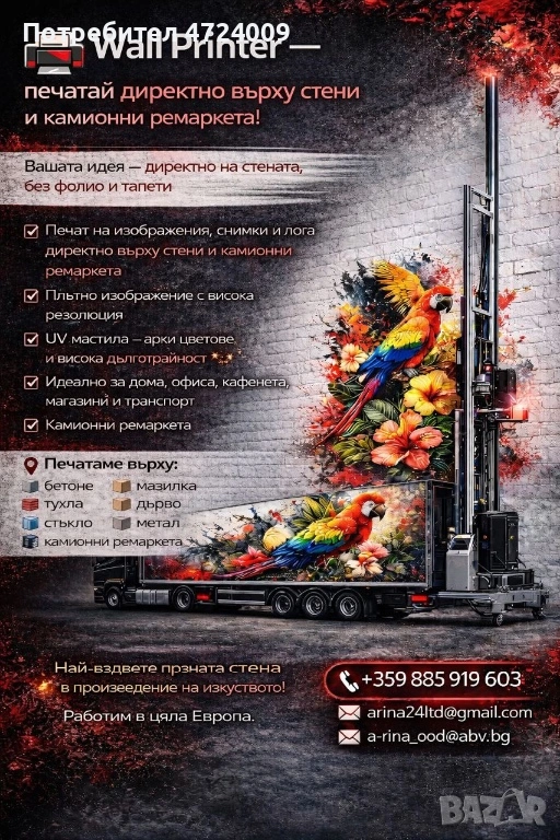 	Превърнете стената си в изкуство, снимка 1