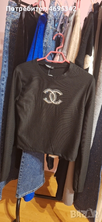 Черна блуза, снимка 1