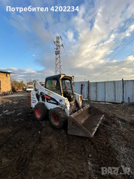 Услуги с Bobcat мини челен товарач , снимка 1