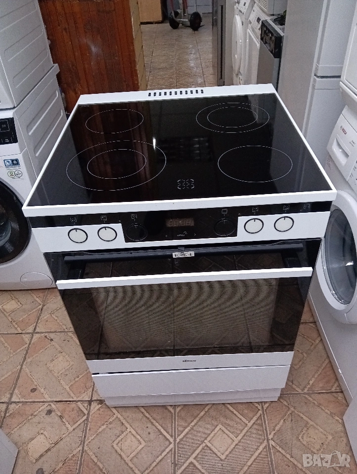 Свободно стояща печка с керамичен плот Gram с PIROLISE с две години гаранция!, снимка 1