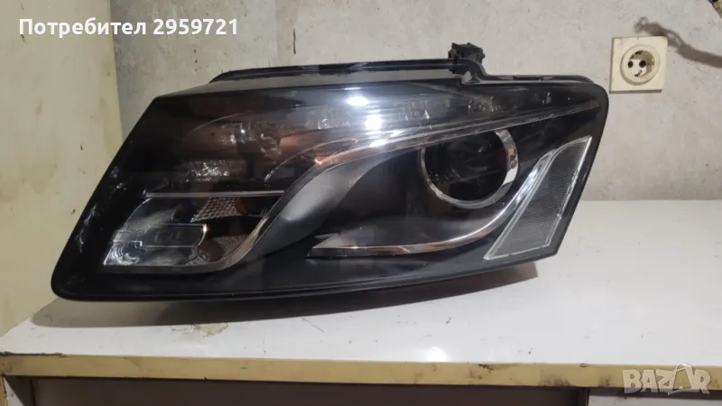 ОЕМ audi q5 headlight left OEM Ауди я5 фар ляв 2011, снимка 1