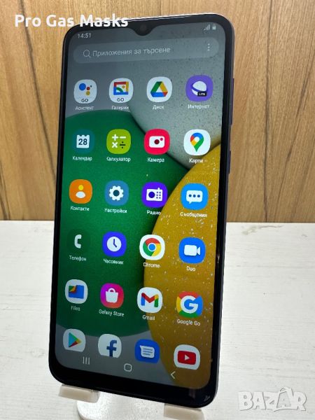 Samsung Самсунг Телефон A03 Core Син само за 150 лв Перфектен с 2 сим карти ПРОМО , снимка 1