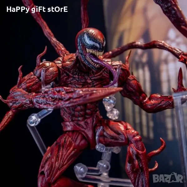 Статуетка Marvel: Spider-Man - Venom-Carnage (Hero Collector), екшън фигура 21cm, снимка 1