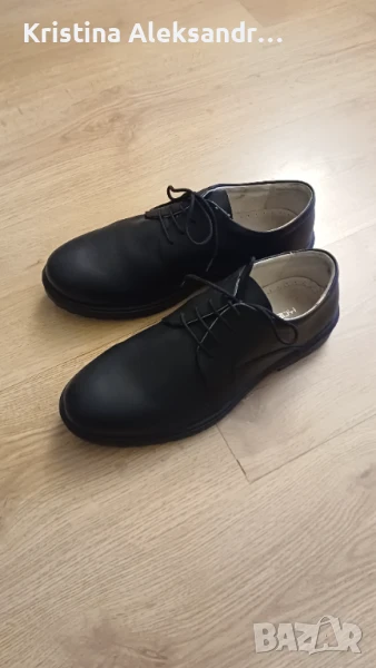 Мъжки обувки от естествена кожа Кавалер, снимка 1
