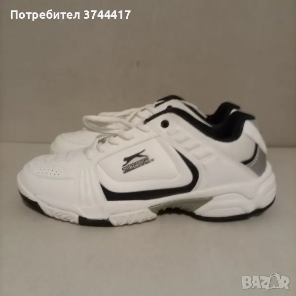 Чисто нови оригинални кожени, мъжки маратонки ® "Slazenger" TM, снимка 1