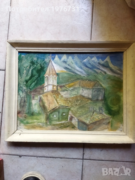 Картина Българска - Манастир , снимка 1