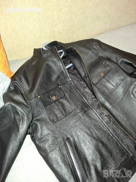кожено яке от телешка напа, снимка 1