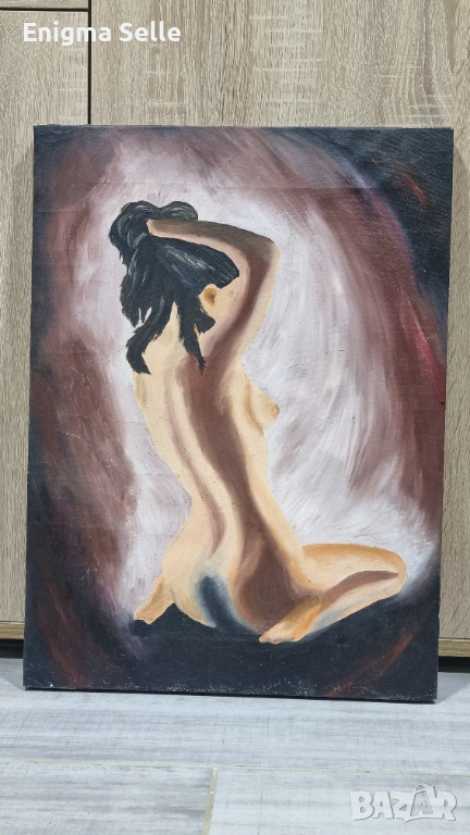 Авторска картина, еротика, голо женско тяло , снимка 1