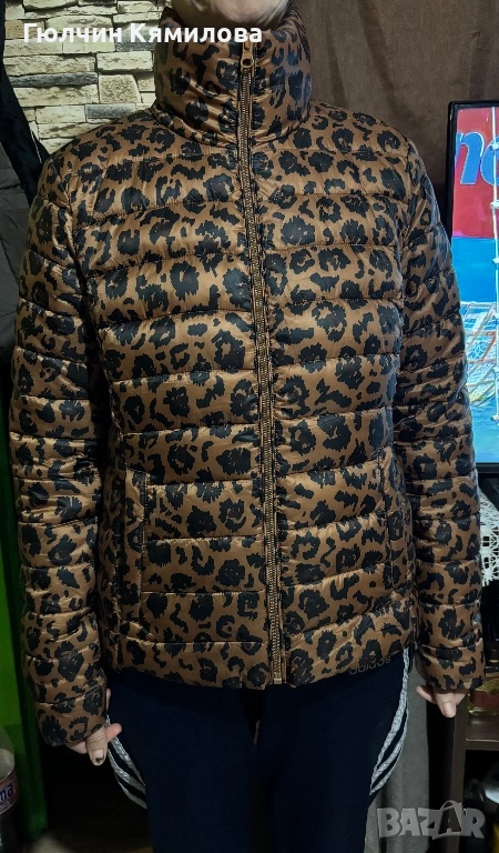 Дамско леопардово яке, снимка 1