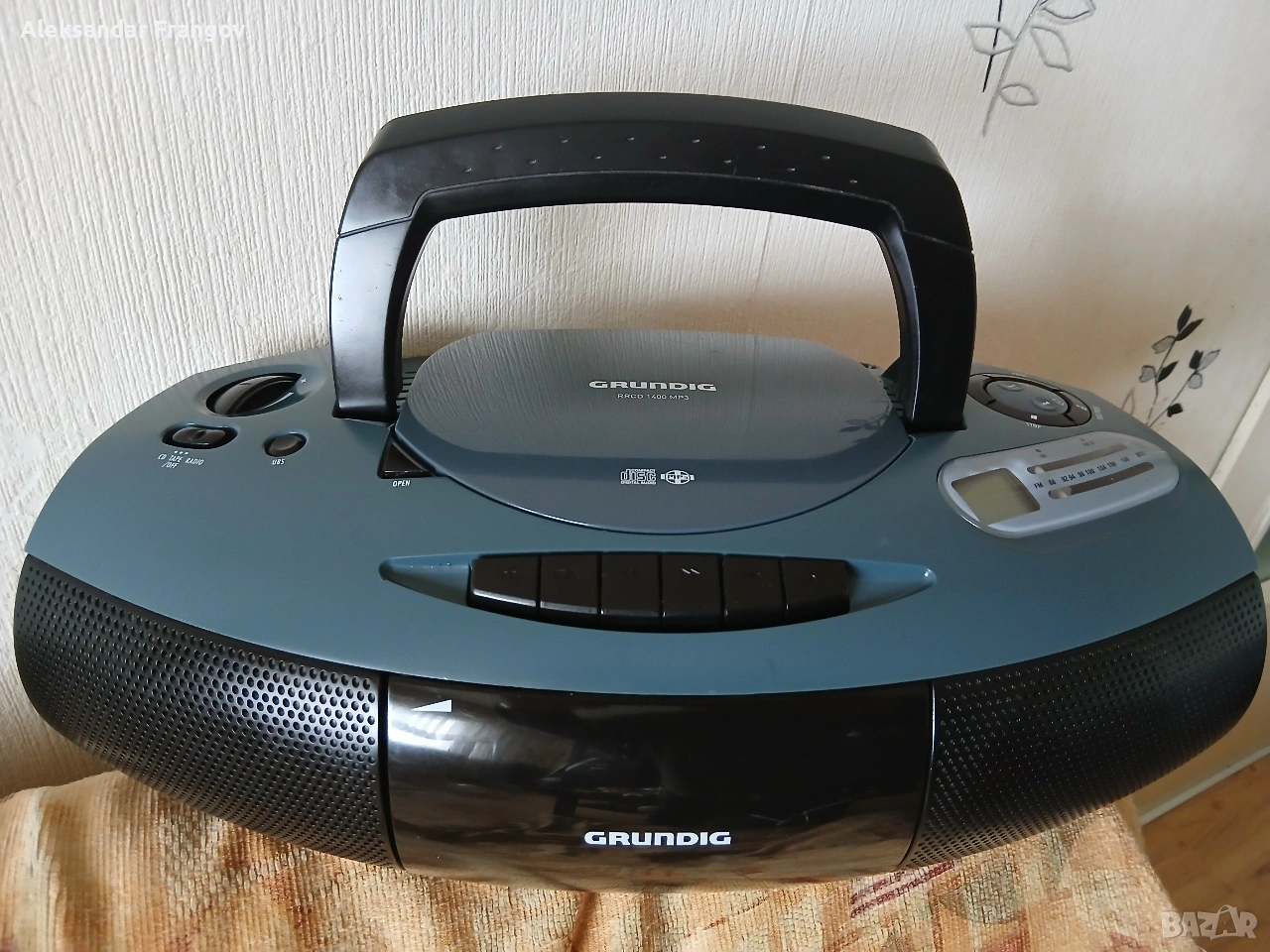GRUNDIG RRCD 1400 , радио касенофон , CD - MP3 , снимка 1