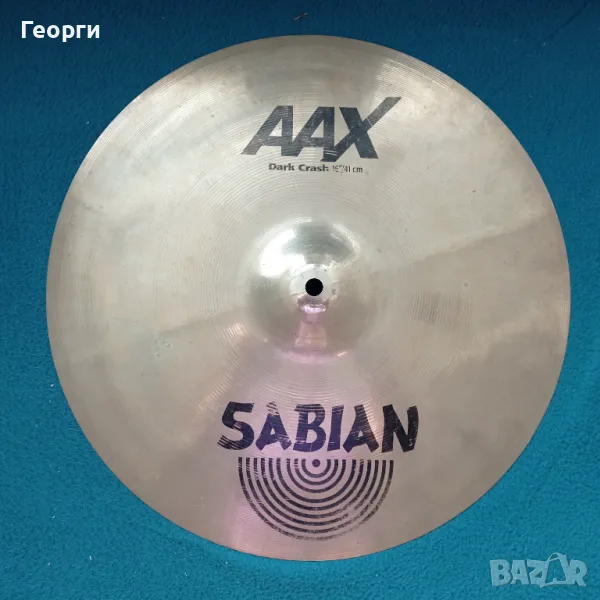 Чинел Sabian AAX Dark Crash 16", снимка 1