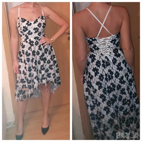 Елегантна рокля дантела Fervente , снимка 1