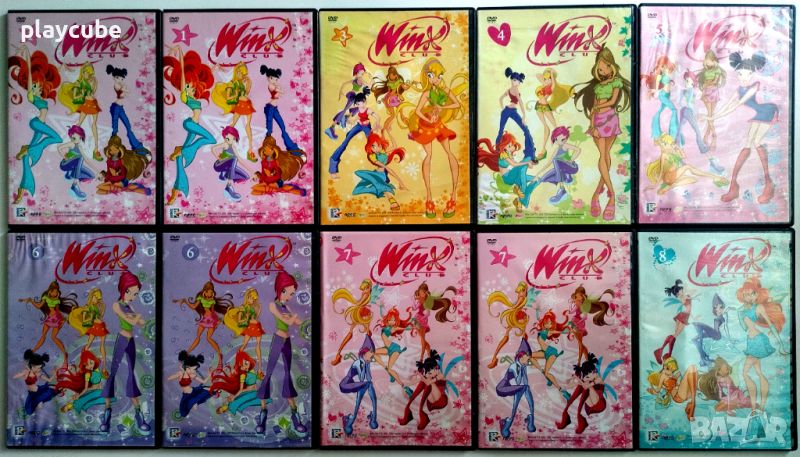 Клуб Уинкс - Winx Club на DVD - Анимация, снимка 1