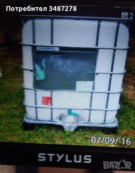 Контейнер/Бидон 1050 литра, за вода и други подходящи течности !, снимка 1