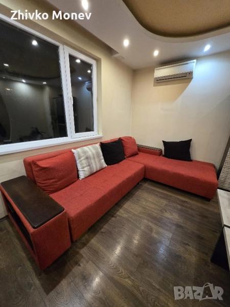 Ъглов диван с функция за сън, снимка 1