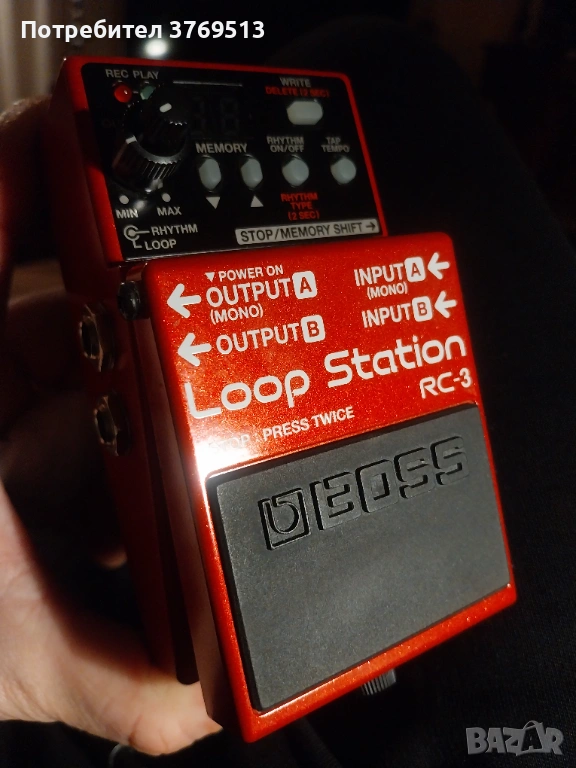 Boss RC-3 Loop Station, снимка 1