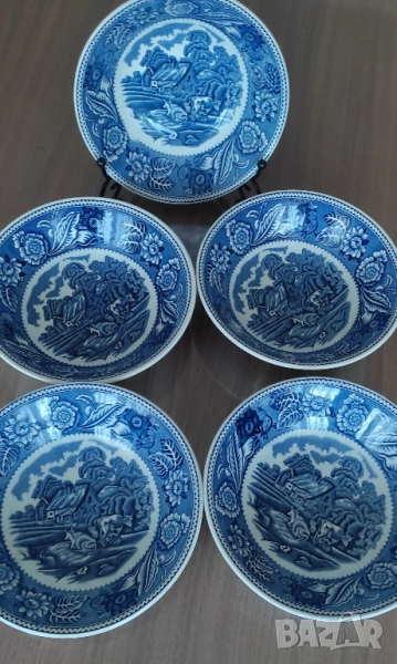 Комплект от 5 броя купички* Woods & Sons* Aнглия, снимка 1