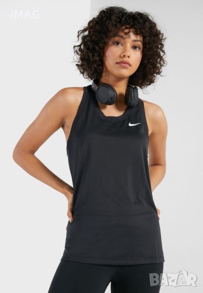 Дамски потник Nike Dri Fit черен М размер, снимка 1