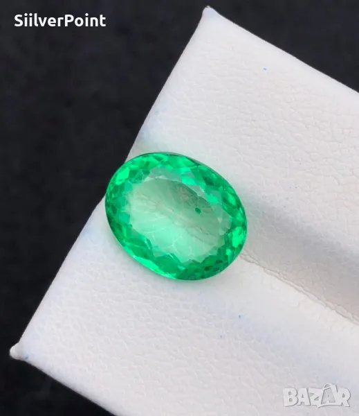 Топаз зелен голям, снимка 1
