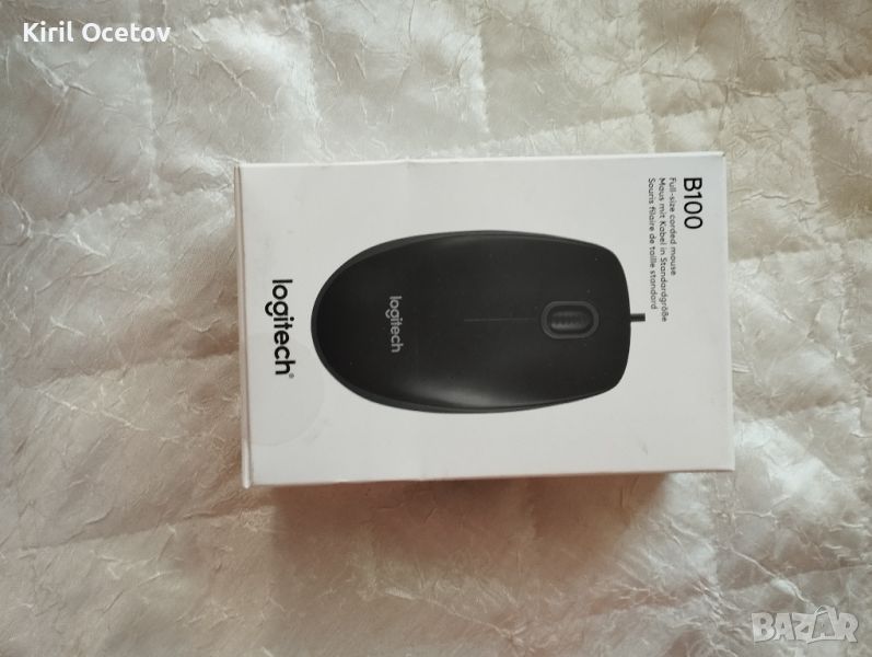 Logitech mouse b100 new!!!, снимка 1