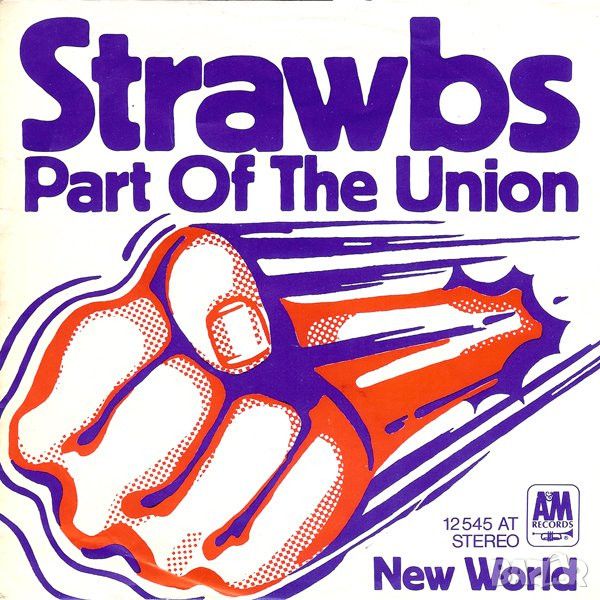 Грамофонни плочи Strawbs – Part Of The Union / New World 7" сингъл, снимка 1