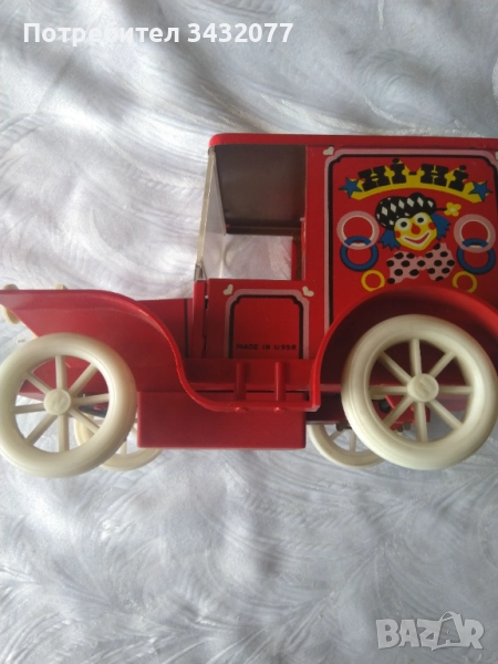 Ламаринена количка Руска, снимка 1