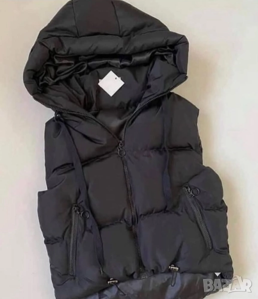 дамски елек с качулка, снимка 1