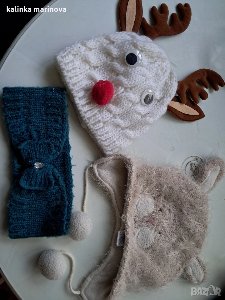 топли и запазени детски шапки, снимка 1