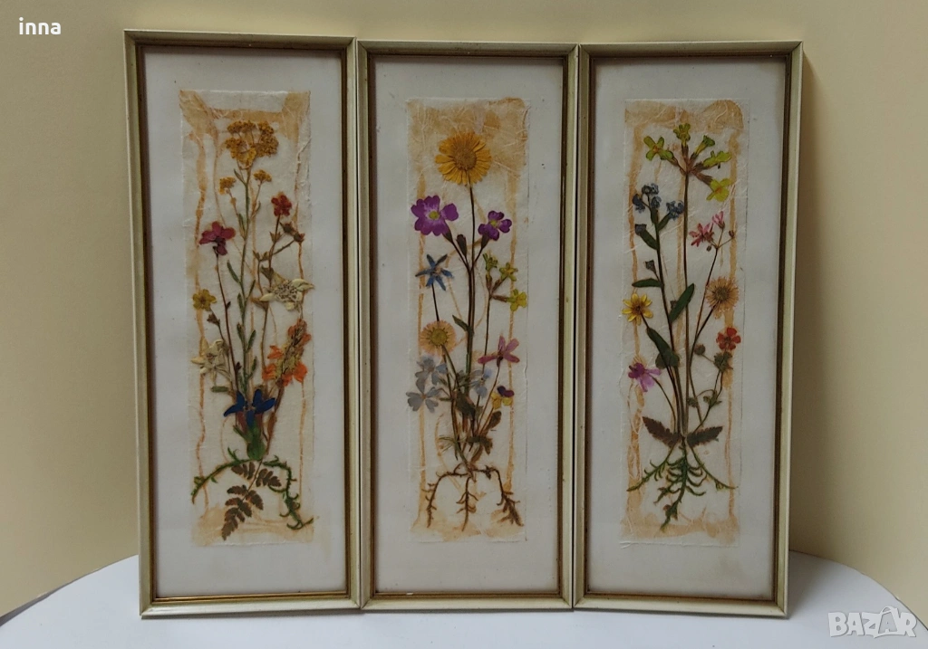 Триптих красиви природни картини, снимка 1