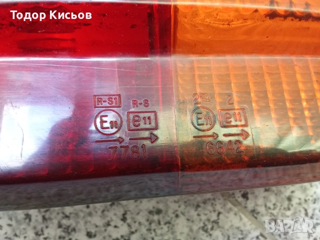Оригинално стъкло за десен стоп Ford Escort MK3, снимка 3 - Части - 53905839