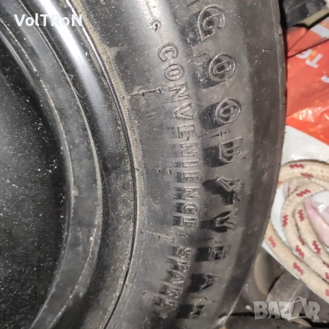 Резервна гума патерица 155/90D16, снимка 2 - Гуми и джанти - 53452411