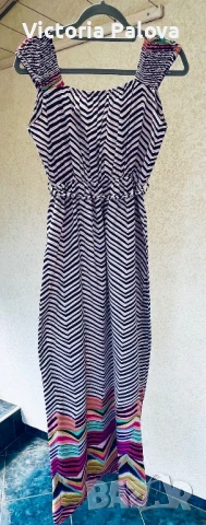 Дълга памучна рокля SORBET Франция, снимка 8 - Рокли - 50503973