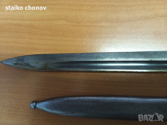 Щик сръбски Маузер, снимка 6 - Антикварни и старинни предмети - 52702493