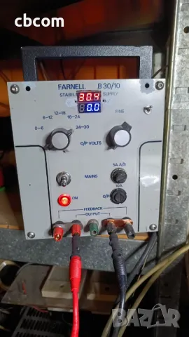 Захранване FARNELL B 30/10, снимка 3 - Захранвания и кутии - 50168703