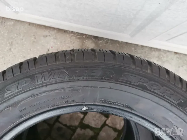 2бр ЗИМНИ гуми DUNLOP WINTER SPORT 235/55/17, снимка 4 - Гуми и джанти - 48346317