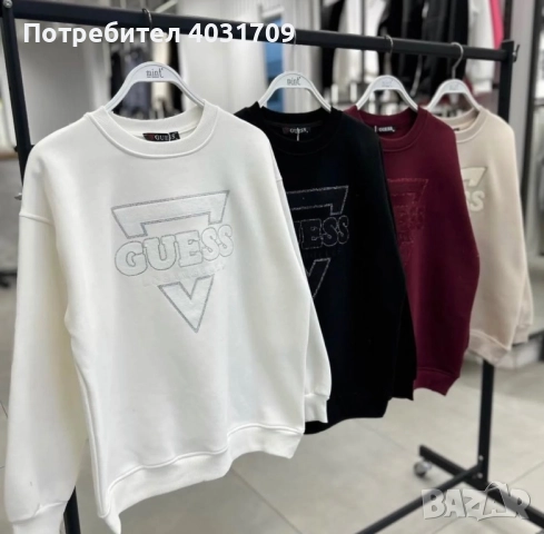 Блуза Guess с бродирано лого 