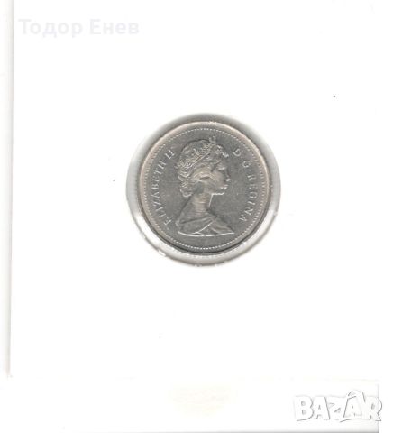 Canada-10 Cents-1987-KM# 77.1-Elizabeth II 2nd portrait, снимка 4 - Нумизматика и бонистика - 46017217